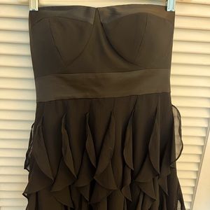 Sexy BCBG black dress.